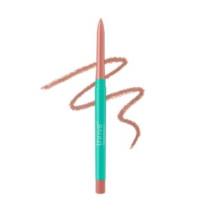 Thrive Causemetics Lip Filler Plumping Lip Liner – Long-Wear, Hydrating with Shea Butter, Retractable with Sharpener, Vegan, Jesse (Pale Rose Ginger)