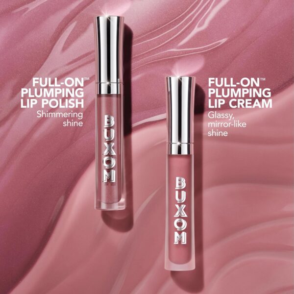 BUXOM Full-On Plumping Lip Gloss – Tinted, High Shine, with Peptides & Vitamin E, Vegan